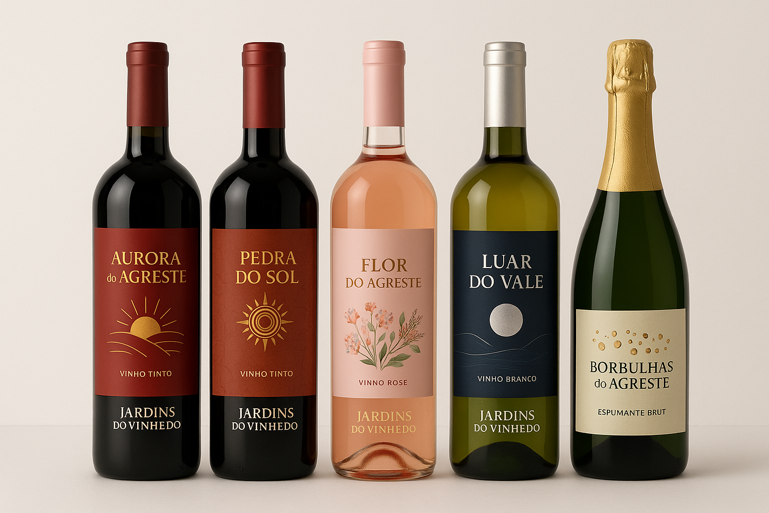 Kit Degustação de Vinhos Tintos