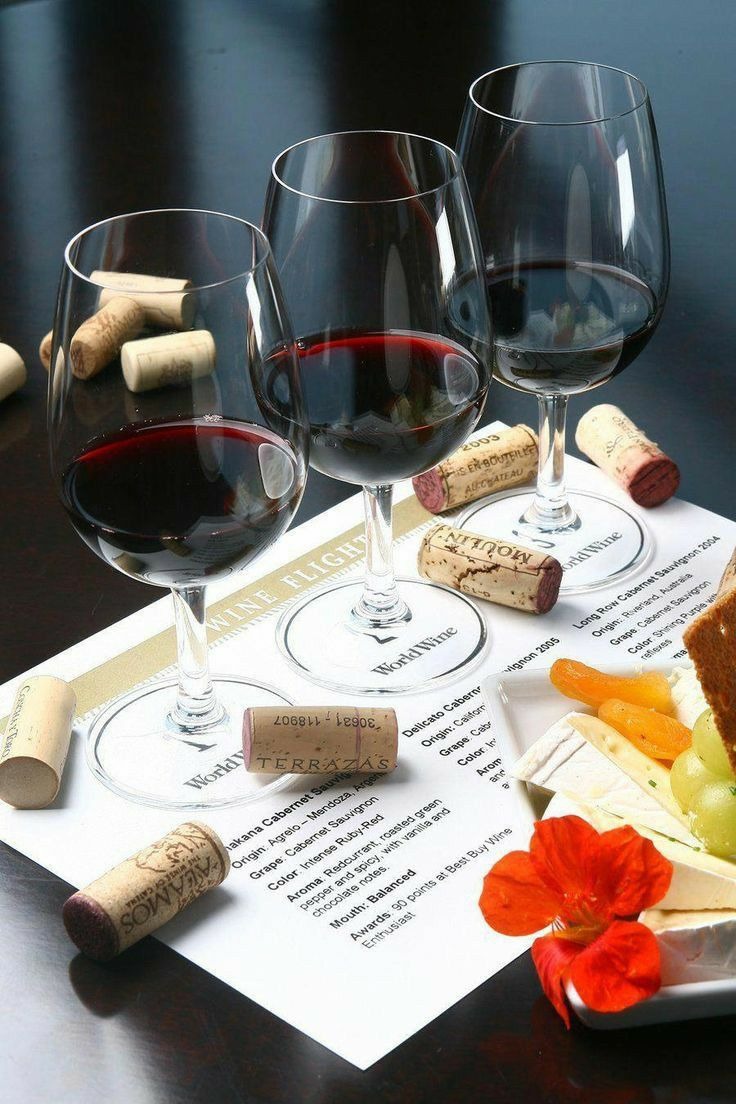 Imagem de degustação de vinhos